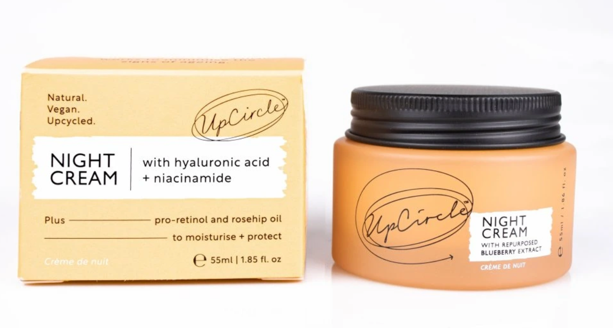 Night Cream, Noční pleťový krém s borůvkovým extraktem, 55 ml