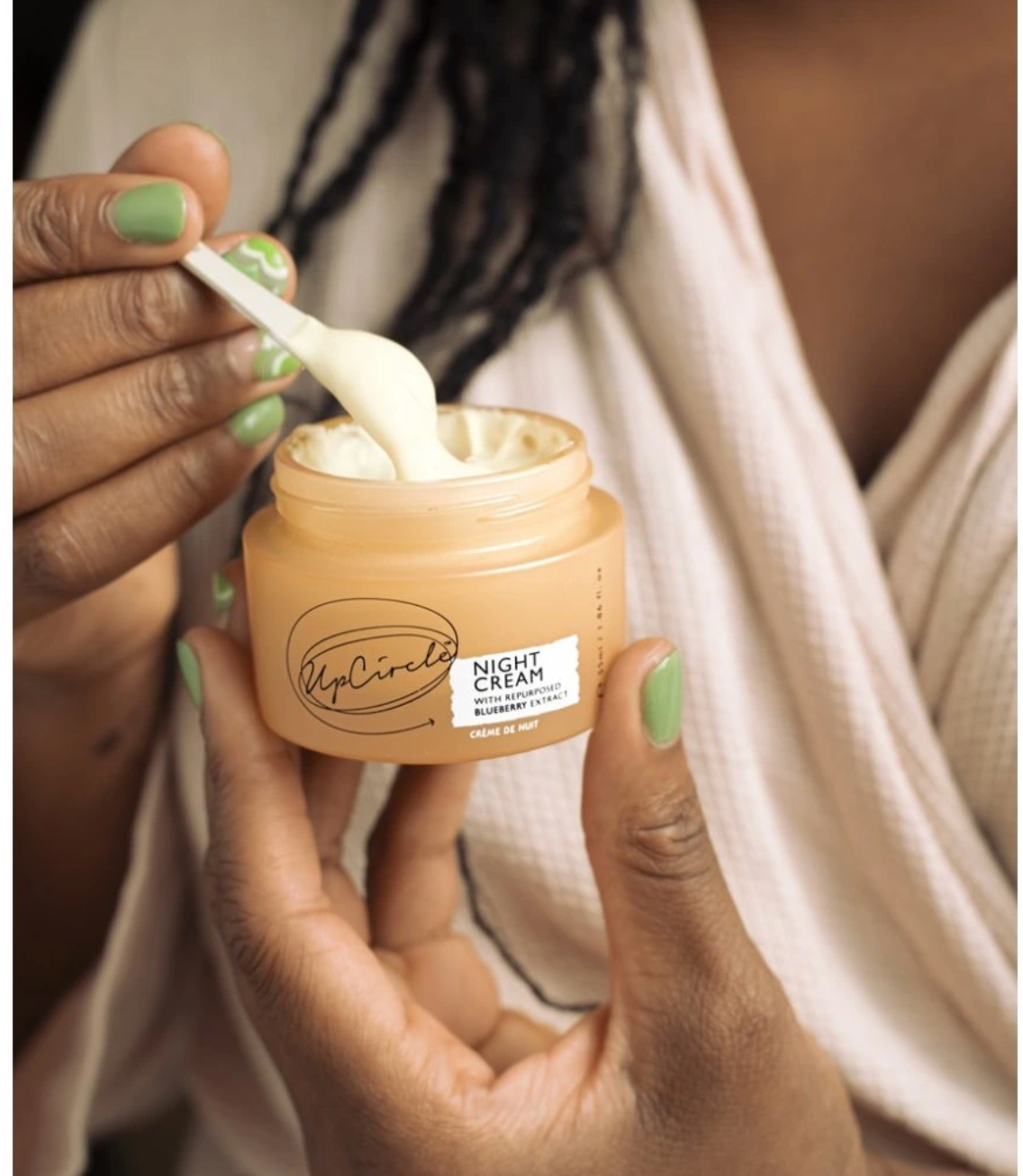 Night Cream, Noční pleťový krém s borůvkovým extraktem, 55 ml