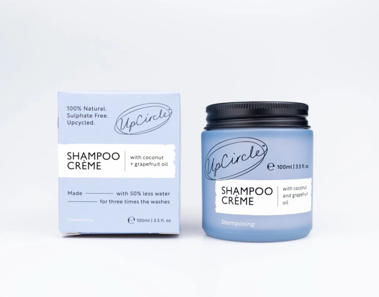 Coconut + Grapefruit Oil, Krémový šampón, 100 ml