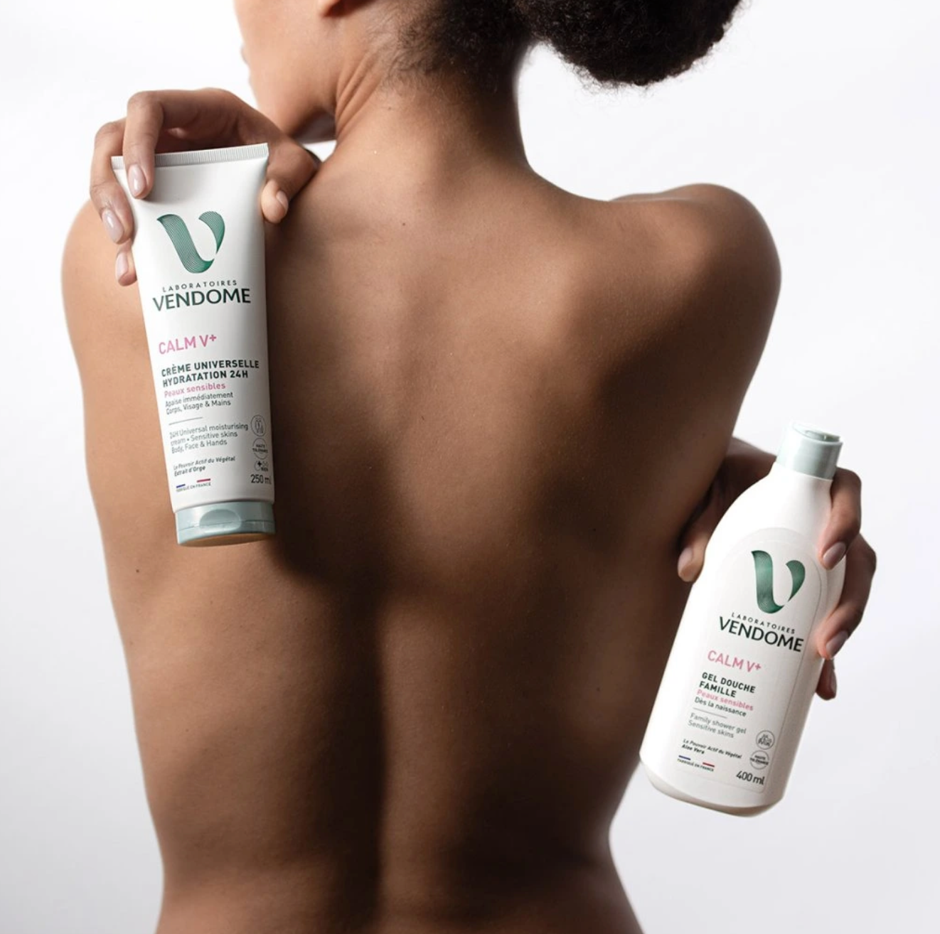 CALM V+ Crème Universelle Hydratation 24H, Univerzální hydratační krém pro citlivou pokožku, 250 ml