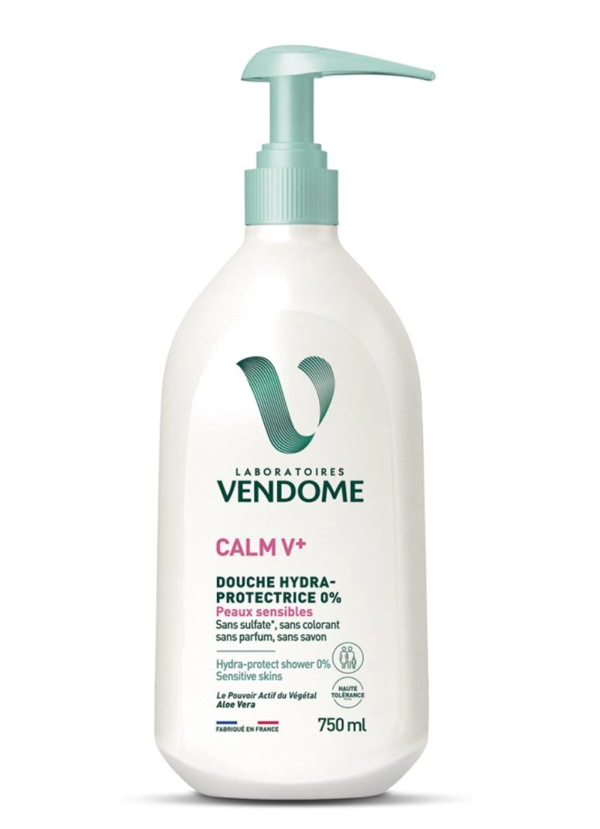 CALM V+ Douche Hydra-Protectrice 0%, Sprchový gel pro citlivou pokožku