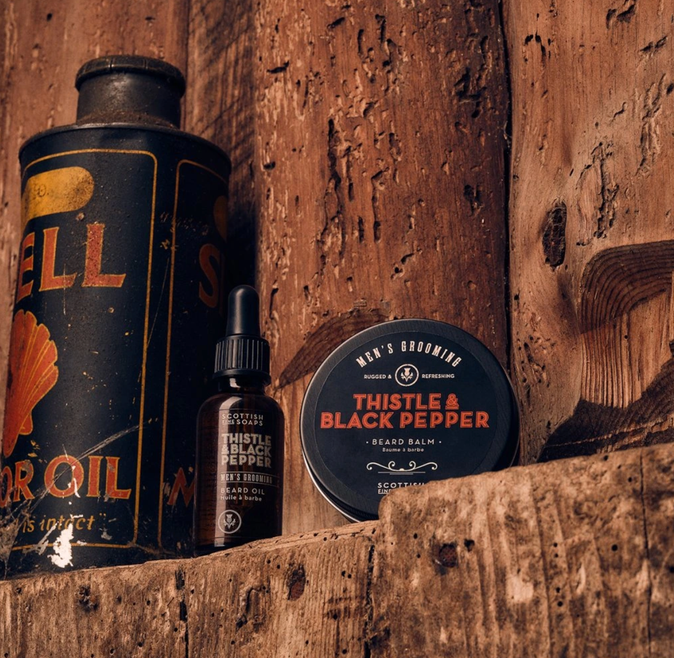 Thistle & Black Pepper, Balzám na vousy, 95 ml