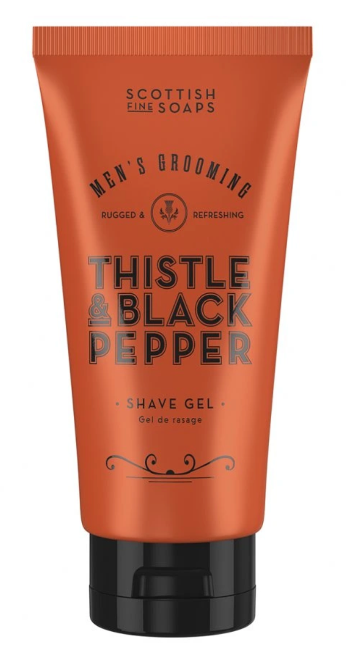 Thistle & Black Pepper, Gel na holení, 150 ml
