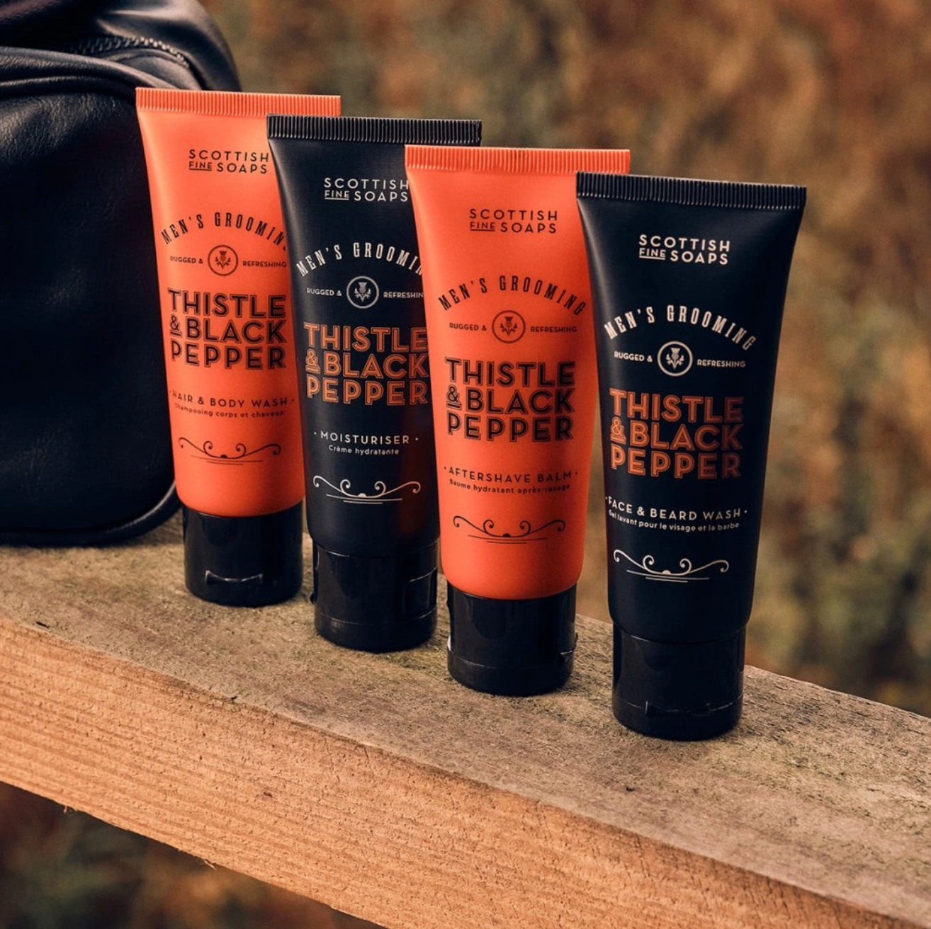 Thistle & Black Pepper, Pleťový hydratační krém pro muže, 75 ml